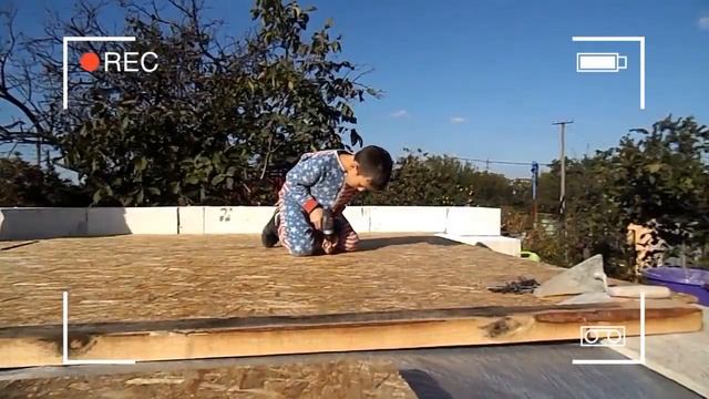 делаю фронтон односкатной крыши своими руками #строюдом 10 смотреть онлайн