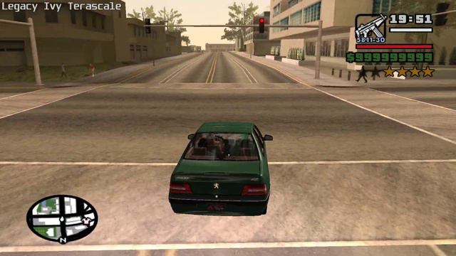 Drive By w Ikco Peugeot 405 SLX ( GTA San Andreas car mod ) смотреть онлайн