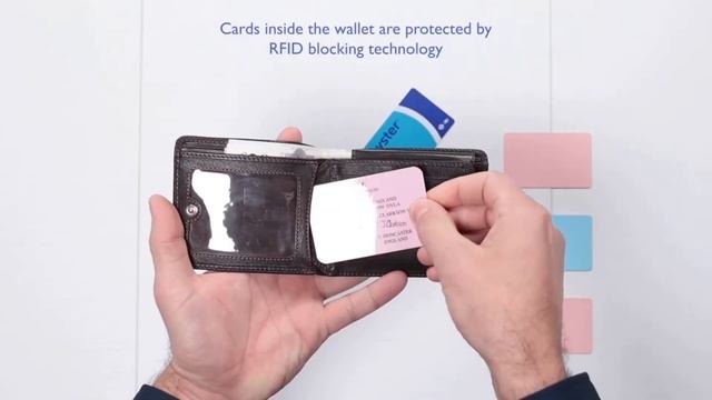 Портмоне Visconti HT10 Knightsbridge мужское кожаное с RFID - обзор Мистер Воллет смотреть онлайн