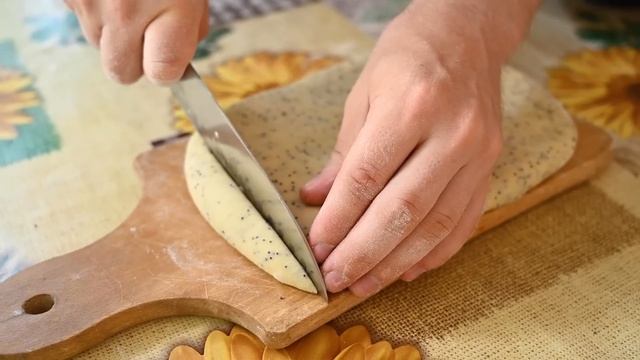 Такого печенья никогда не пробовал. Шулики с маком. Интересный старинный рецепт. смотреть онлайн