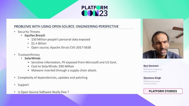 A Lawyer and an Engineer walk into a bar and talk Open Source | PlatformCon 2023 смотреть онлайн
