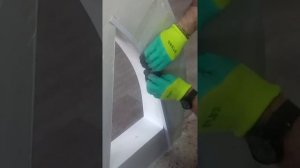 пластиковый уголок на арку.декор арки.гнём уголок.уголок на арку гнём.фигурная арка + пластиковый у