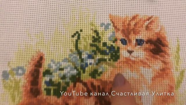 Котята. Обзор набора для вышивки из Fix Price // Фикс Прайс // Вышила, что хорошо, а что плохо?