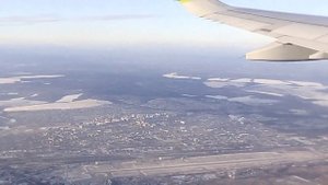 Перелет Иркутск-Москва на Airbus 321 S7 рейс 6018 22.11.2023 место съёмки 25А