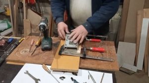 Фуганок из электрорубанка (циркулярка  часть 6)   установка фуганка в стол