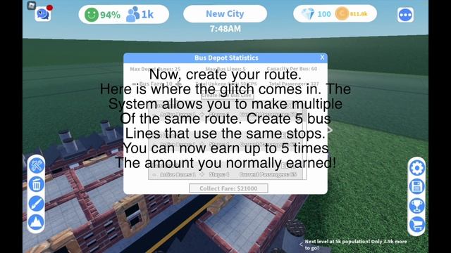 MONEY GLITCH IN MINI CITIES ROBLOX! смотреть онлайн