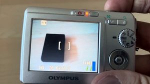 Olympus FE-190 6.0Mpx retro digital camera compact device optical zoom lens