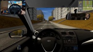 РАБОТАЮ В ЯНДЕКС ТАКСИ | CITY CAR DRIVING С РУЛЁМ