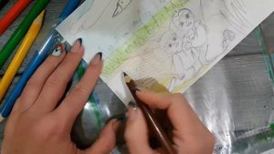 ✏ Как нарисовать рисунок к сказке " Гуси - лебеди", просто ?