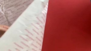 Бумага тишью с печатью. Плотность 35 грамм.