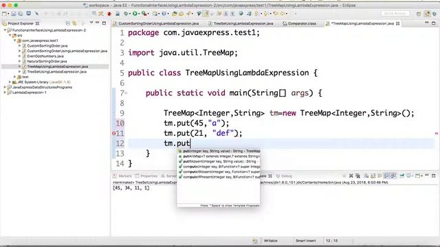 4.Custom Sorting(Student) Order for List,Set,Map by using Lambda Expression смотреть онлайн
