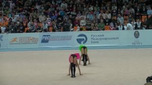 Художественная гимнастика. Дина и Арина Аверины