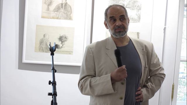 Вернисаж выставки Геннадия Сотникова "Какая смесь одежд и лиц, племён, наречий, состояний" 15.05.23 смотреть онлайн