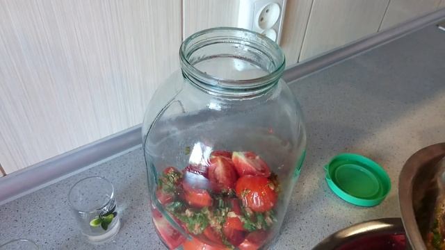 Помидоры по-корейски / Вкуснее не бывает !!! / рецепт приготовления / Tomatoes in Korean смотреть онлайн