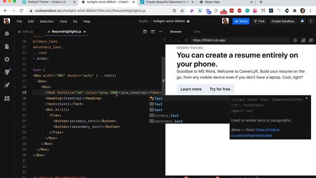 How to use Chakra UI's Default Theme смотреть онлайн