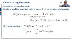 8ECM Invited Lecture: Martin Burger