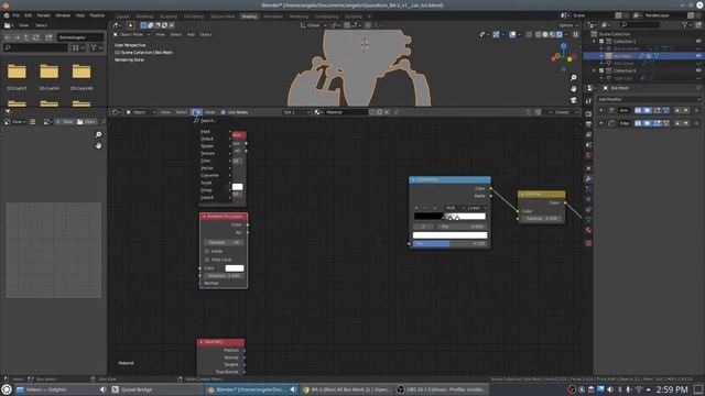 Creating Cavity Maps in Blender HowTo 1 of 3(?4) 2 Methods for Geometry