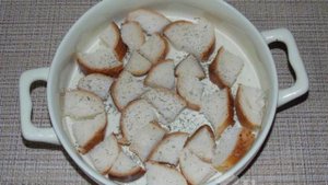 Запеканка из батона и яиц в духовке