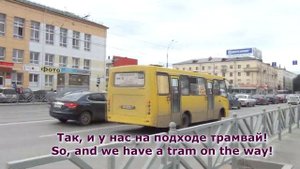 #58 Russian public transport - bus, trolleybus, tram... автобус, троллейбус, трамвай, метро