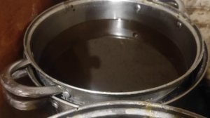 интересные моменты по отстаиванию воска, очистка воска. 2222