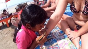 Северный Гоа, пляж Морджим.