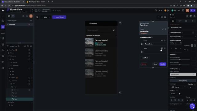 Como criar um sistema de pesquisa no Flutter Flow - 2022 - ATUALIZADO