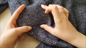 Платье спицами из Gazzal Rock'n'Roll. Анатомический реглан сверху.