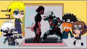 *Реакция Команды Минато На Тик Ток 2 Часть*Minato Team's Reaction To Tik Tok Part 2*Gacha Club*