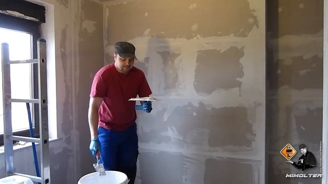 Verputzen von Innenwänden mit Fertigputz, Reibeputz. смотреть онлайн