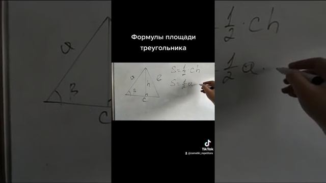 Площадь треугольника