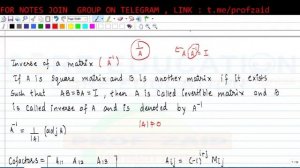 MATRICES | PART - 1 | SYIT | MUMBAI UNIVERSITY | JEE MAINS | NDA | LECTURE SERIES | PROF ZAID