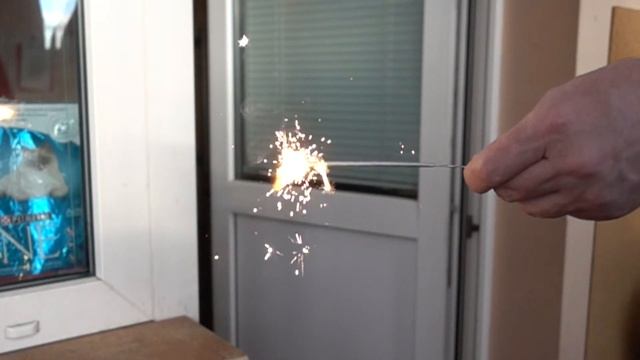 Bengal fire shooting 1000 frames per second on a Sony RX100m5 camera