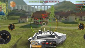 игра Military Tanks. 8 уровень против 10 и 11-ых