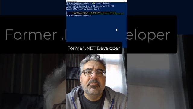 Former .NET developer and enthusiastic Python convert, Todd, learns about pip.  #python #dotnet