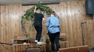 Как сделать круглую АРКУ из живого плюща своими руками. DIY. by Rina Holub