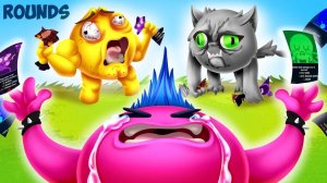 [2 ЧАСТЬ] КАК ПОБЕДИТЬ, ЕСЛИ ТЫ ДАЁШЬ 0 ДАМАГА? ЛЕГКО! :D УГАРНАЯ БИТВА КОЛОБКОВ #rounds