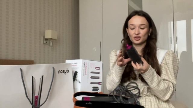 Cтайлер Dyson Airwrap : РАСПАКОВКА, МОИ ВПЕЧАТЛЕНИЯ! смотреть онлайн
