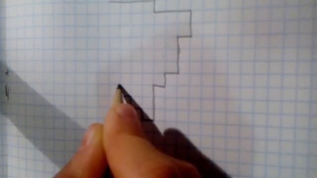 Как нарисовать дельфина по клеточкам? смотреть онлайн