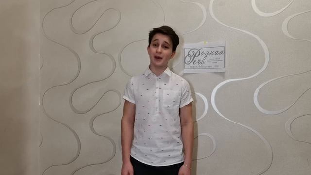 Ванин Арсений 12 лет, Б. Пастернак "Быть знаменитым некрасиво" смотреть онлайн