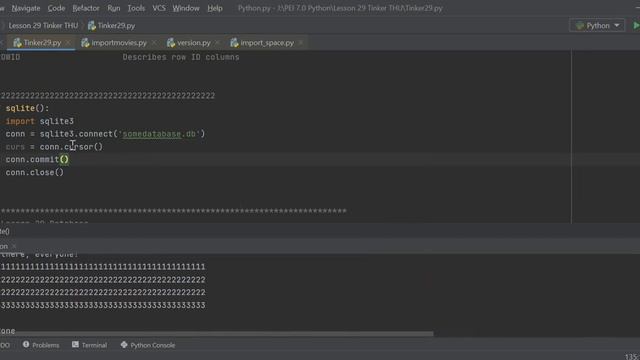 Lesson 29 Tinker.  Python Programming.