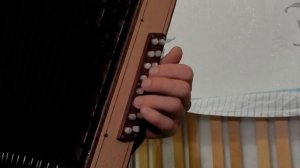 Не для меня придёт весна...(как играть на гармони,с цифрами)