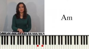 Урок 5. Аккорды. Минорное трезвучие. Уроки игры на пианино для начинающих