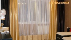 ШТОРЫ ДВУХЦВЕТНЫЕ В ИНТЕРЬЕРЕ КВАРТИРЫ