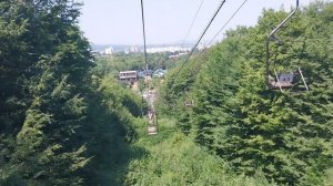 Канатная дорога в Нальчике. Подъём / Озеро Трек / Гора Малая Кизиловка / Ресторан "Сосруко" / КБР