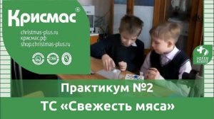 Тест-система «Свежесть мяса». Технология учебных санитарно-пищевых исследований. Пример №2.