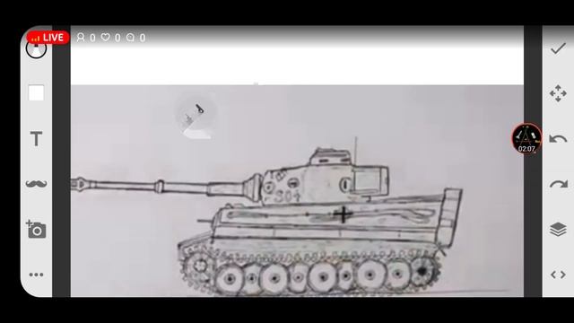 Рисуем немецкие танки Тигр и пантерра.Drawing Germany tanks Tiger and Pz4 смотреть онлайн