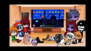 Реакция FNF на Hex. Gacha Club.