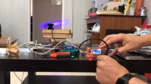 Регулировка мощности лазера.