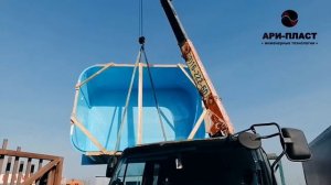 Бассейн из пластика от Ари-Пласт - производство и доставка | Бассейн для дома