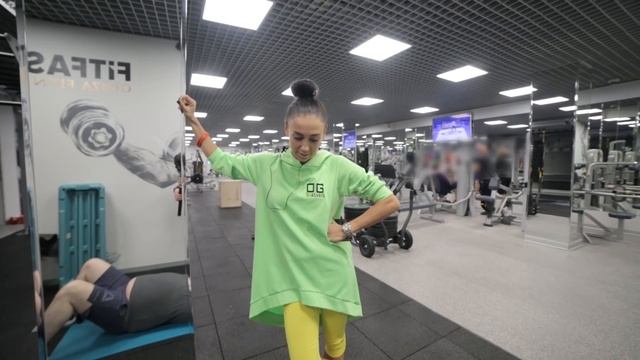 Тренировка Большого Человека | Фитнес c Яной Кащеевой | Как похудеть Большому человеку смотреть онлайн